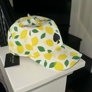 Kate Spade ♠️ Lemon Toss Baseball Hat 🍋